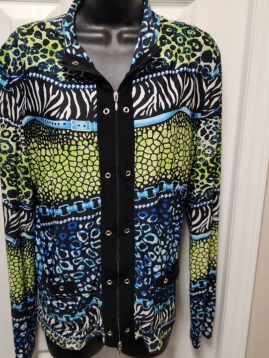 Joseph Ribkoff Vibrant Jacket - Picture 5 of 11